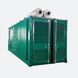 Unité de générateur en conteneurs de 100 kW pour une production d'énergie durable et durable