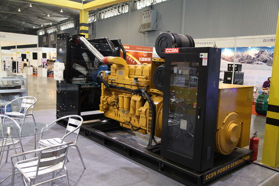 Ensemble de générateurs parallèles de 500 kW pour une production d'énergie stable et constante