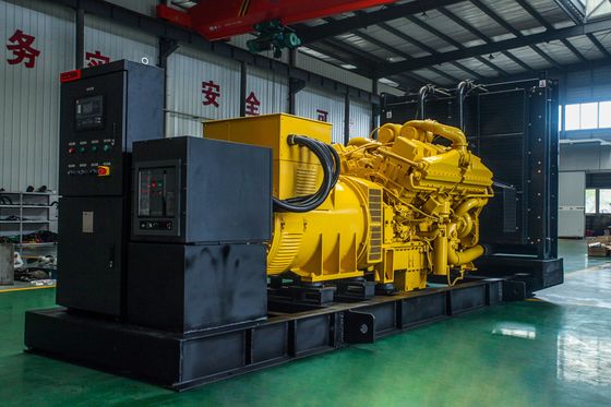 Ensembles de générateurs à gaz de 800-1500 kW pour les industries à hautes performances
