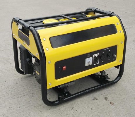 Ensemble de générateur d'essence de 720×492×655 mm avec puissance nominale de 6,25 KVA et poids net de 130 kg