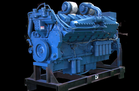 Générateur diesel de 1000 à 2000 kilowatts, ensemble de 1500 à 1800 tr/min