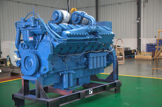 Générateur électrique industriel diesel à 210 mm de course 1000-2000 kW