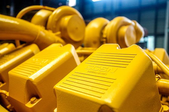 1 à 2 gigajoules 1000 à 2000 kilowatts générateur diesel 400V 480V 600V